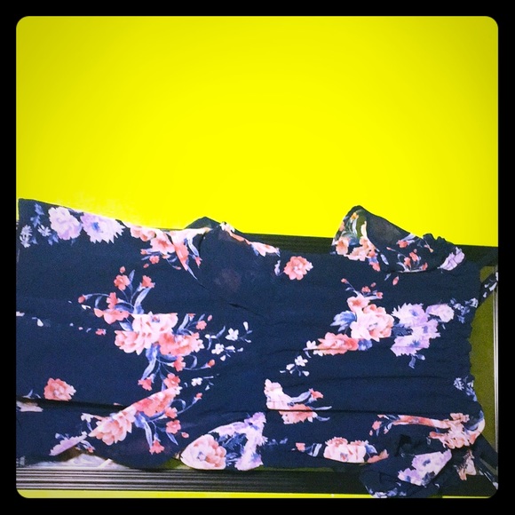 Women’s Multi-Colored Printed Romper - Picture 2 of 2